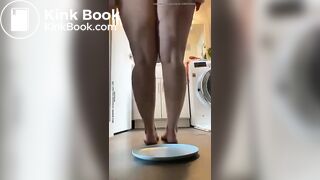 Sexy Woman Shits On Plate