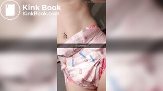 Girl puts marshmallow up her butt and shits