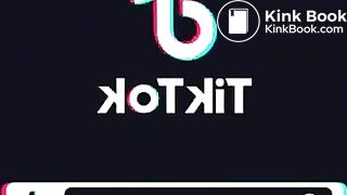 Blonde girl pooping while accompanied by friend