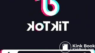 Blonde girl pooping while accompanied by friend