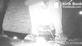 nightcam camera caught a teen girl