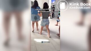 Woman shits her pants due to illness