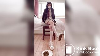 Chinese student femdom scat - video 2