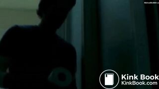 Just a girl on the toilet. Nothing else.