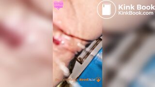 Nasty festival toilet shits