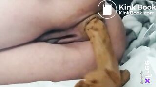 she's about to bust !