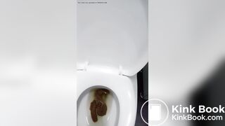 Caca en el baño (2)