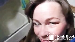 woman shits while recording youtube response