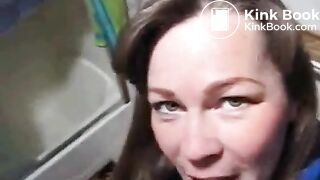 woman shits while recording youtube response