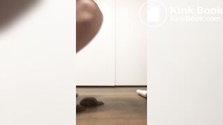 escaped panty shit and cum