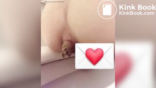 Cute girl poop scene043