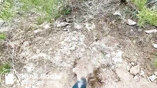 Hot girl shitting outdoors - video 7