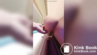 Amateur Japanese woman poop eating