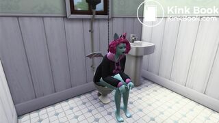 emberlynn taking a fat dump