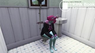 emberlynn taking a fat dump