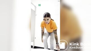 Standing toilet shit - video 2