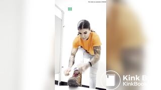 Standing toilet shit - video 2