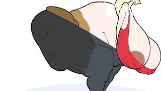 Girls hyperscat (bluepants)