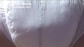 Girl pushes out Big Mess right in your face