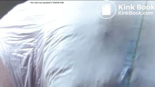 Girl pushes out Big Mess right in your face