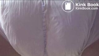 Girl pushes out Big Mess right in your face