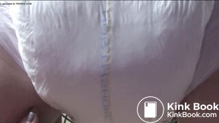 Girl pushes out Big Mess right in your face