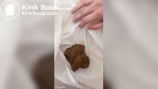 Dirty Teen Has Fun With Shit