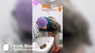 Naughty Ashram Sink Shit Cum