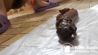 Korean girl pooping video - video 7