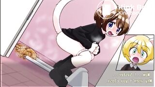 Meskemo wants to poop! All endings + guide (Scat game)