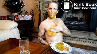 Scat Christmas - german dirty slut