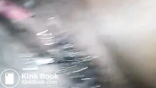 Black wife cheats on her husband, pisses and shits