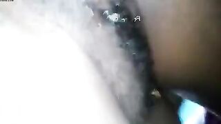 Black wife cheats on her husband, pisses and shits