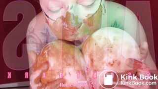 @Scatdark playing with realistic sex doll