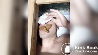 Full time human toilet