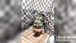 Full time human toilet