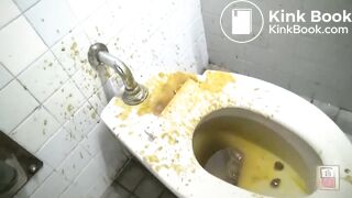 Public toliet destroyed