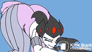 Widowmaker diarrhea in her Bodysuit.