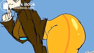 Widowmaker diarrhea in her Bodysuit.