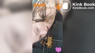 Horny poop in the shower
