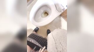 Cute girl pee scene 005