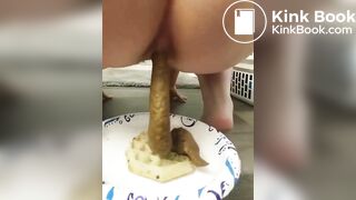 Hot girl making shit waffles