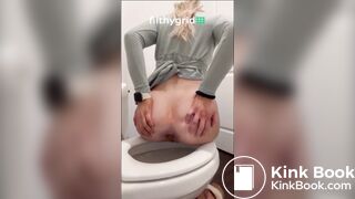 Blond nice turd