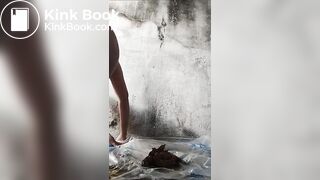 Brazilian girl shits on her side