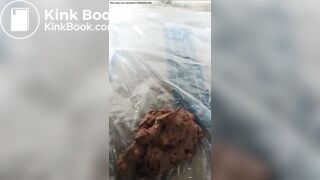 Brazilian girl shits on her side