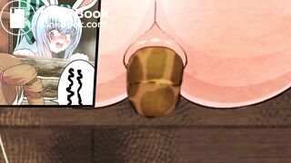 “Bunny Girl Fee” Enema Prank During Conversation