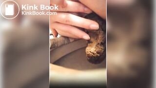 Beautiful girls poop again!