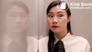 Constipated woman scene