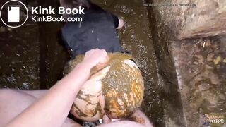 Romance in the calf box - cowshit scat pov