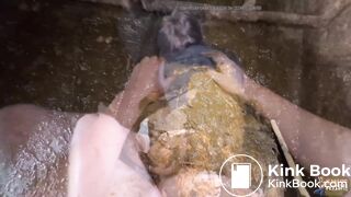 Romance in the calf box - cowshit scat pov